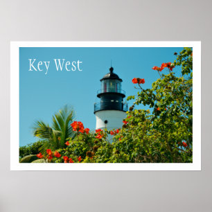 Key West LIghthouse, Key West Florida Poster