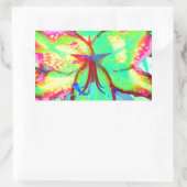 Key West Lily Rechthoekige Sticker (Tas)