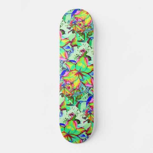 Key West Lily Skateboard (Voorkant)