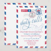 Key West Luchtpost Militaire Verhuis Aankondiging (Voorkant / Achterkant)