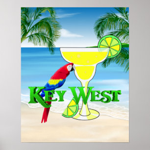 Key West Margarita Poster