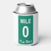 Key West Mile Marker 0 Blikjeskoeler (Blikje Achterkant)