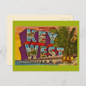 Key West-ontvangst mok Briefkaart (Voorkant / Achterkant)