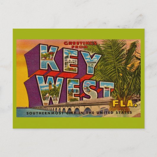 Key West-ontvangst mok Briefkaart (Voorkant)