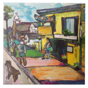 Key West Painting #1 Tegeltje