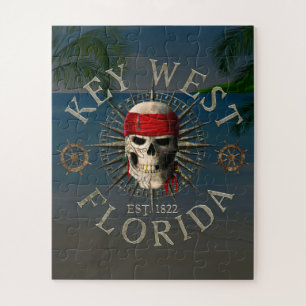 Key West Piraat Schedel Legpuzzel