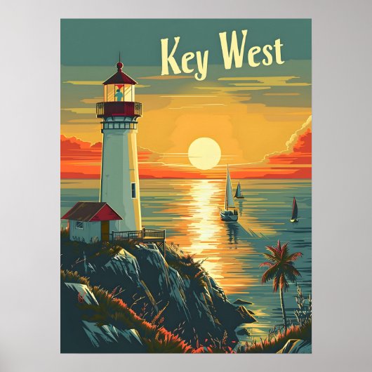 Key West Poster (Voorkant)