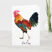 Key West Rooster Note Kaart<Blank Inside> (Voorkant)