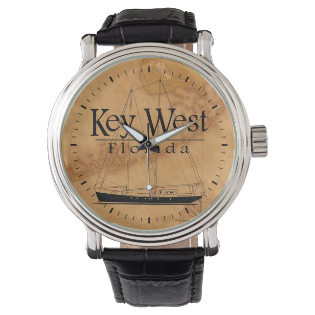 Key West Sailing Horloge (Voorkant)