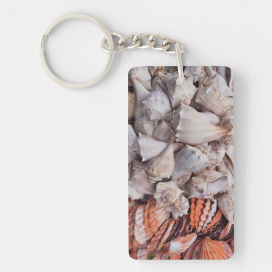 Key West, seizoenshells Sleutelhanger (Voorkant)