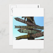 Key West Signs Briefkaart (Voorkant / Achterkant)