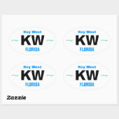 KEY WEST stickers (4) (Vel)