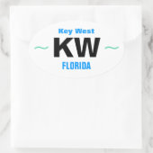 KEY WEST stickers (4) (Tas)