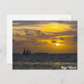 Key West Sunset Briefkaart (Voorkant / Achterkant)