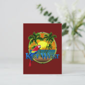 Key West Sunset Briefkaart (Staand voorkant)