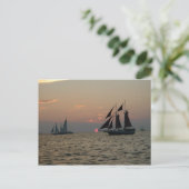 Key West Sunset Briefkaart (Staand voorkant)