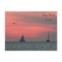 Key West Sunset Briefkaart