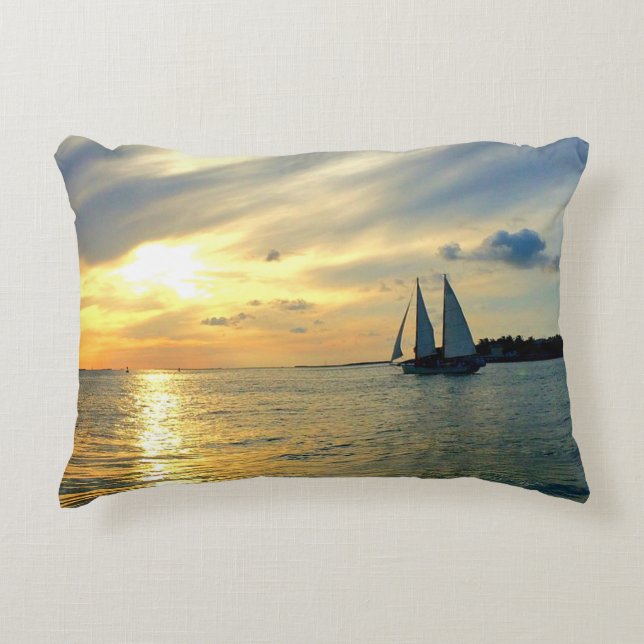 Key West Sunset Decoratief Kussen (Voorkant)
