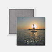 Key West Sunset Magneet (Voorkant / Achterkant)