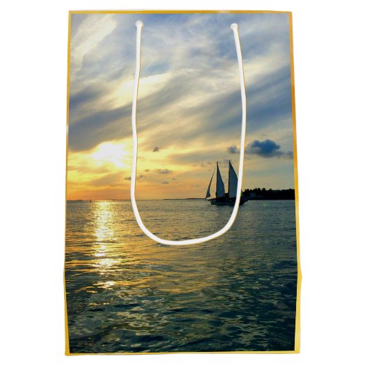 Key West Sunset Medium Cadeauzakje (Achterkant)