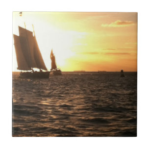 Key West Sunset Photo Tegel Tegeltje