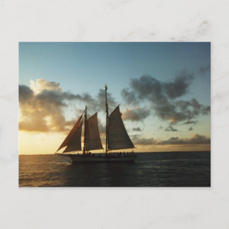 Key West Sunset Sail Photo Briefkaart