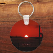 Key West Sunset Sleutelhanger (Voorkant)