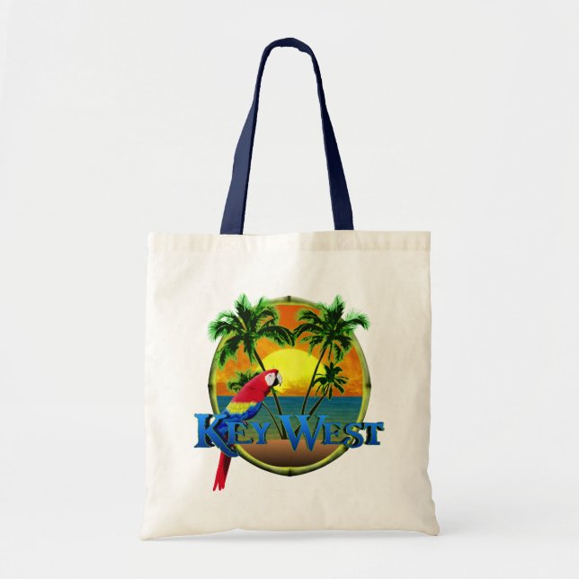 Key West Sunset Tote Bag (Voorkant)