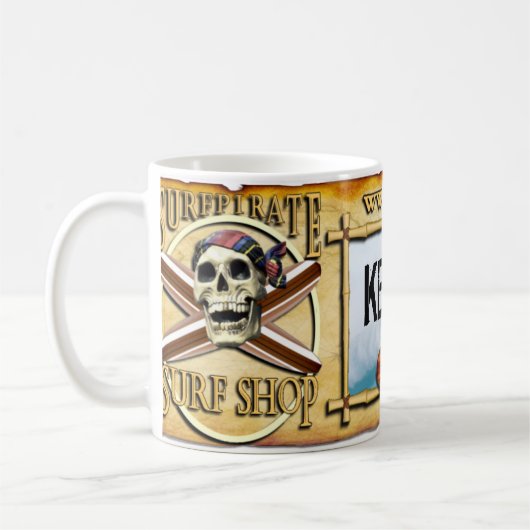 Key West surfent la tasse de magasin (Gauche)