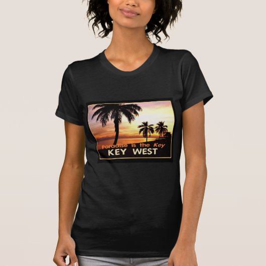 KEY WEST T-SHIRT (Voorkant)