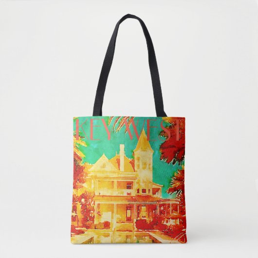  Key West Travel Canvas tas (Voorkant)