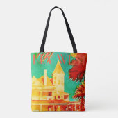  Key West Travel Canvas tas (Achterkant)