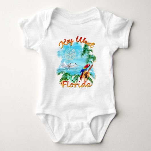Key West Tropical Rock Romper (Voorkant)