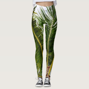Key West, Tropisch, Palm Tree Leggings