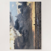 Key West Vist Boat op Sunset Legpuzzel (Verticaal)