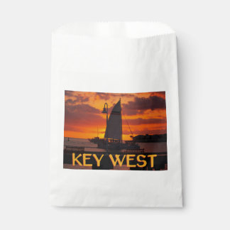 Key West zonsondergang met boten Bedankzakje