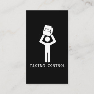 Keyboard Control Programmer Computer Science Nerd Visitekaartje