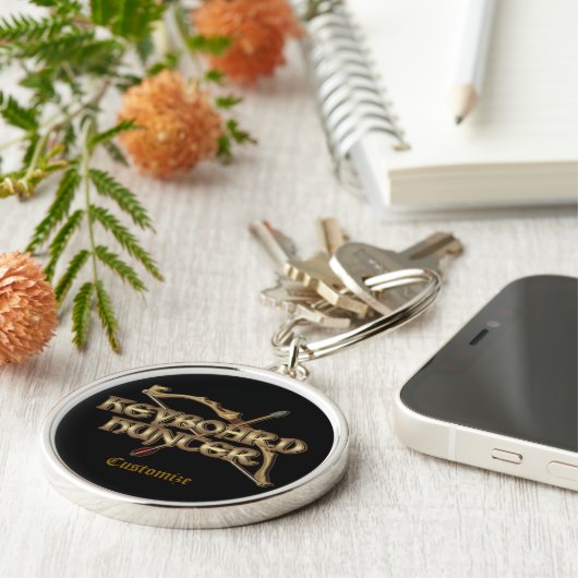 Keyboard Hunter MMORPG Sleutelhanger (Zijkant)