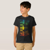 Keyboard Piano Gift Music Musician Instrument T-shirt (Voorkant volledig)