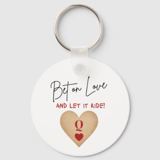 Keychain - Bet on Love, Casino Bachelorette