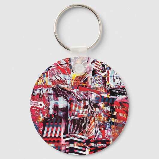 Keychain – Fragmented Pulse (Voorkant)