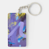 Keychain in Sparkler Design (achterkant)