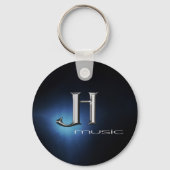 Keychain - JH Music Logo (Voorkant)