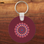 Keychain mandala art (Achterkant)