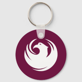 Keychain with Flag of Phoenix City, Arizona