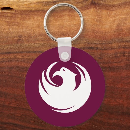 Keychain with Flag of Phoenix City, Arizona (Achterkant)