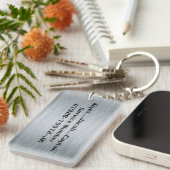 Keyes Service Number Mantra - De Zondvloed Sleutelhanger (Voorkant Rechts)