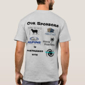 KeyGuysCo officiel. T-shirt : 2 dégrossis (Dos)