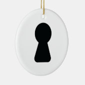 KEYHOLE KERAMISCH ORNAMENT (Rechts)