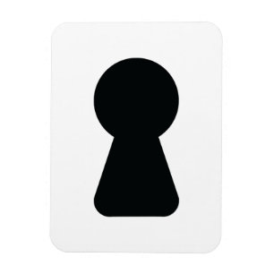 KEYHOLE MAGNEET